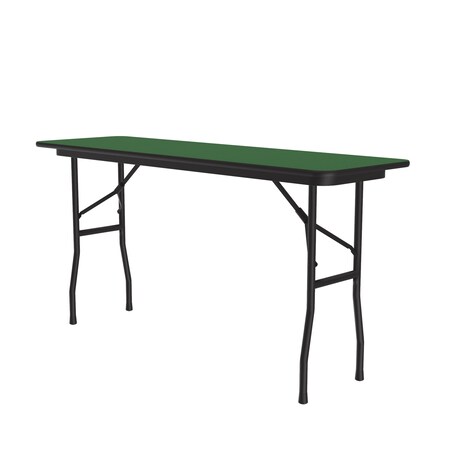 Correll CF HPL Folding Tables 18x72  Green CF1872PX-39